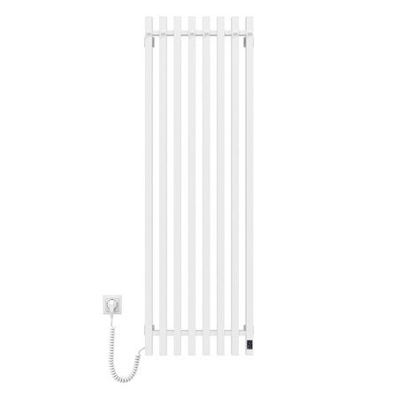 Elektryczny grzejnik łazienkowy BIAŁY LEVANTE Sensor z WI-FI 450х1400 lewy
