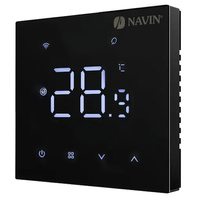 Termostat NAVIN WT410 BH-3A Wi-Fi do kotłów gazowych, czarny