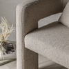 Arezzo Armchair Taupe 690x650x715mm