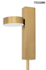 MOOSEE lampa ścienna CLARID GOLD złota