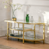 Hudson Media Unit Champagne 1200x350x450mm