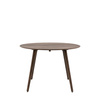 Hatfield Round Dining Table Smoked 1100x1100x750mm