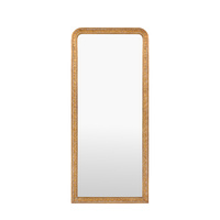 Romana Leaner Mirror Gold 750x30x1700mm