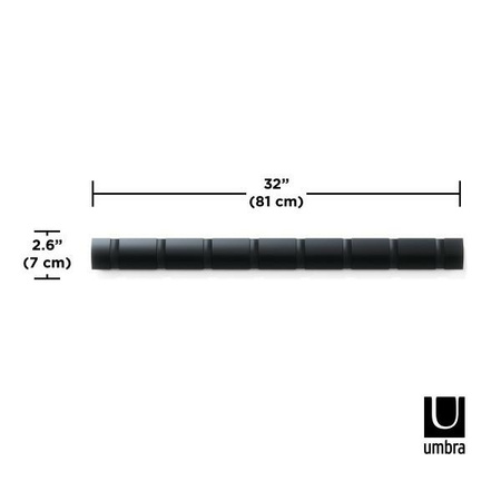 UMBRA wieszak na ubrania FLIP 8 czarny