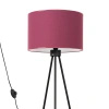 Lampa podłogowa NEVIA burgund