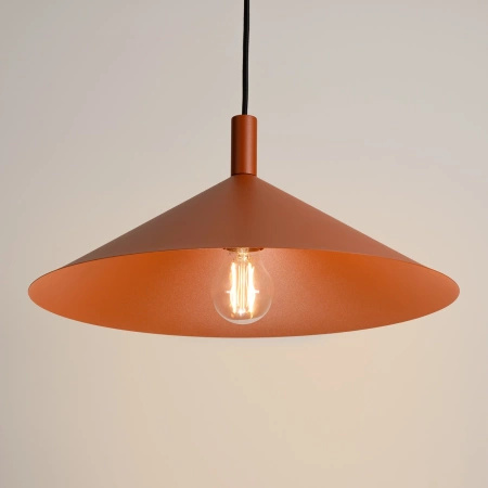 Lampa wisząca NOX 40 ochra czerwona