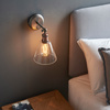 Hal Wall Light with Clear Shade 170x267mm