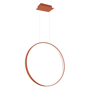 Lampa wisząca RIO 55 ochra czerwona LED 3000K
