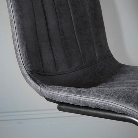 Krzesło Edington Grey (2 szt.)
