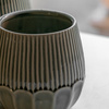 Elia Ceramic Planter Green 205x205x190mm
