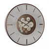Clocksmith Wall Clock Cog Bronze 21in
