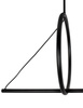 MOOSEE lampa wisząca STICK czarna