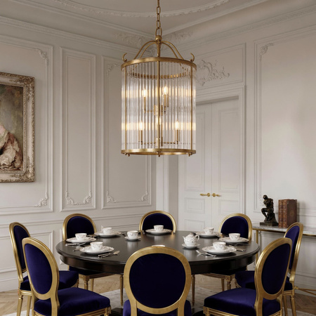 LAMPA WISZĄCA LOFT MOSIĘŻNA BOSTON W6