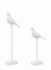 Zestaw 2 dekoracji SHP BIRDY biała