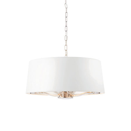 Harvey 1 Pendant Light Bright Nickel