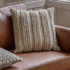 Henton Textured Cushion Cream 450x450mm