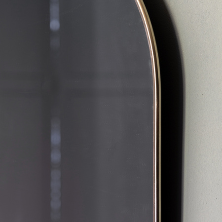 Highline Elipse Mirror Brass 400x20x1000mm