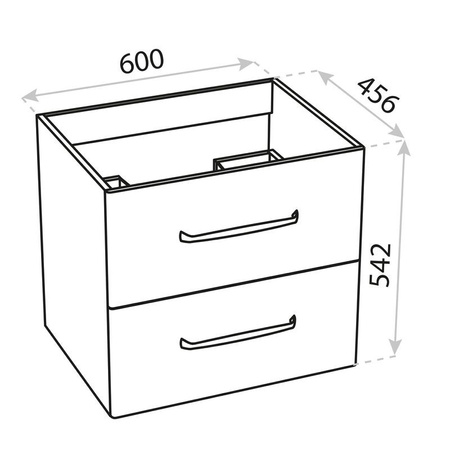 Szafka wisząca Nevada 600