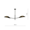 LOTUS 2 BLACK/GOLD