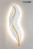 MOOSEE lampa ścienna IKAR 80  biała / złota