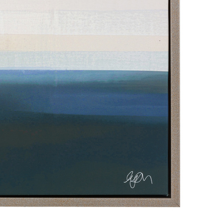 Ebb & Flow Framed Canvas 860x22x1200mm