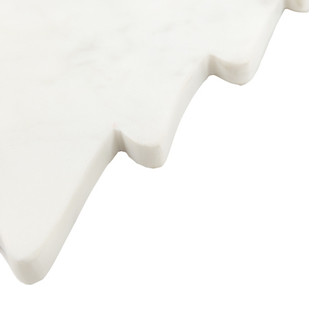 Christmas Tree Serving Platter Marble 410x33x15mm