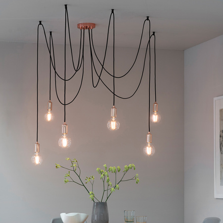 Studio 6 Cluster Pendant Light Copper