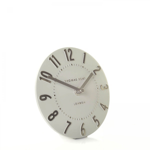 Mulberry Mantel Clock Silver Cloud 6in