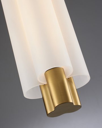 Lampa wisząca OSMO-1 LED złota 38 cm
