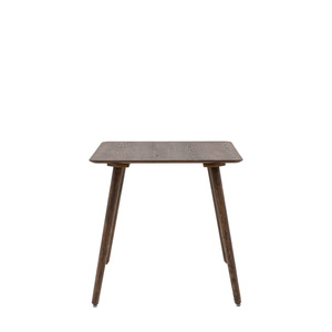 Hatfield Square Dining Table Smoked 770x770x750mm