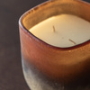 Mercury Candle Amber/Gold Medium Jasmin & Vetiver