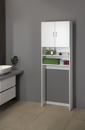 SIMPLEX ECO szafka na pranie 63x25x190cm, biały