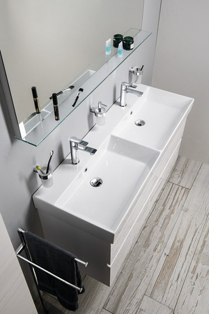 ODETTA szafka umywalkowa 118x50x43,5cm, sosna rustykalna