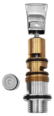 Przełącznik z pilotem do baterii wannowej, chrom