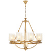 LAMPA WISZĄCA LOFT MOSIĘŻNA SANTINI W9