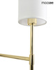 MOOSEE lampa wisząca IMPERIO 5 złota
