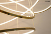 MOOSEE lampa wisząca RING SLIM M złota