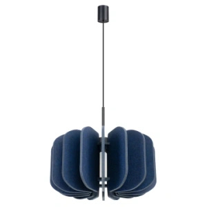 Lampa wisząca MULA 45 granatowa