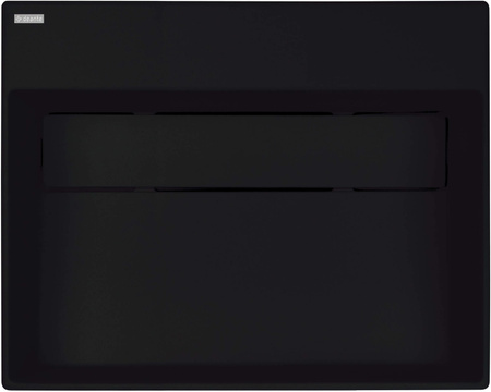 Umywalka granitowa nablatowa z miejscem na baterię - z maskownicą