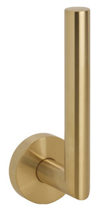 X-ROUND GOLD wieszak na papier toaletowy, złoto mat