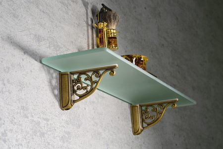 RETRO uchwyt półki 8-40mm, stary brąz