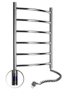 Grzejnik łazienkowy elektryczny Camellia 480х600 Sensor prawy, timer