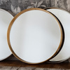 Lustro Harvey Round Mirror Gold 950 x 950 mm