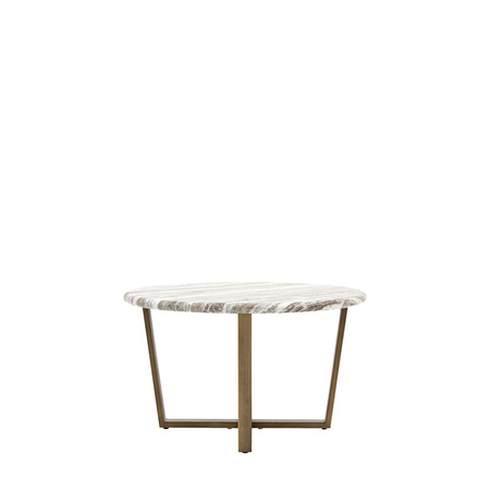 Lusso Round Coffee Table 800x800x450mm