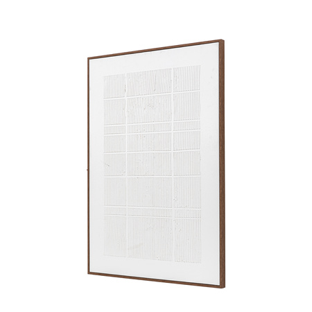 Obraz w ramie „Depth” – naturalny, 70 × 3 × 100 cm