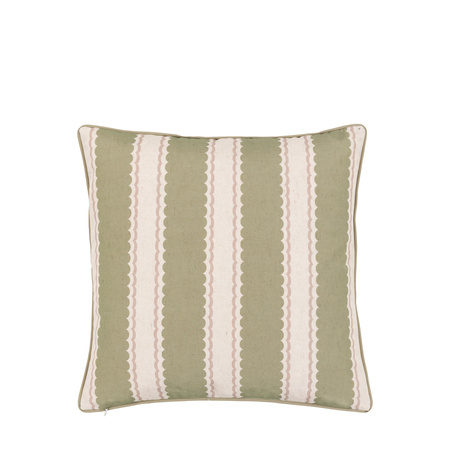 Calivana Cushion Olive / Natural 450x450mm