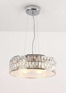 MAXLIGHT P0236 LAMPA WISZĄCA DIAMANTE MAŁA 38 cm