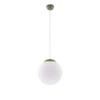 zielony oliwkowy \ Lampa wisząca (30 cm)