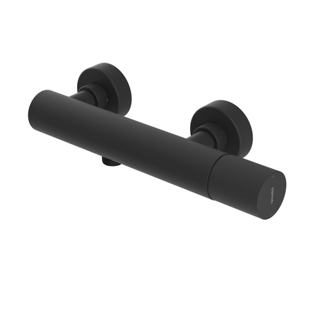 ULTRATAP bateria prysznicowa ścienna, czarny mat