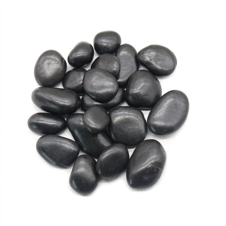 Kamień OTOCZAK 3-5 cm 5 kg polerowany     czarny